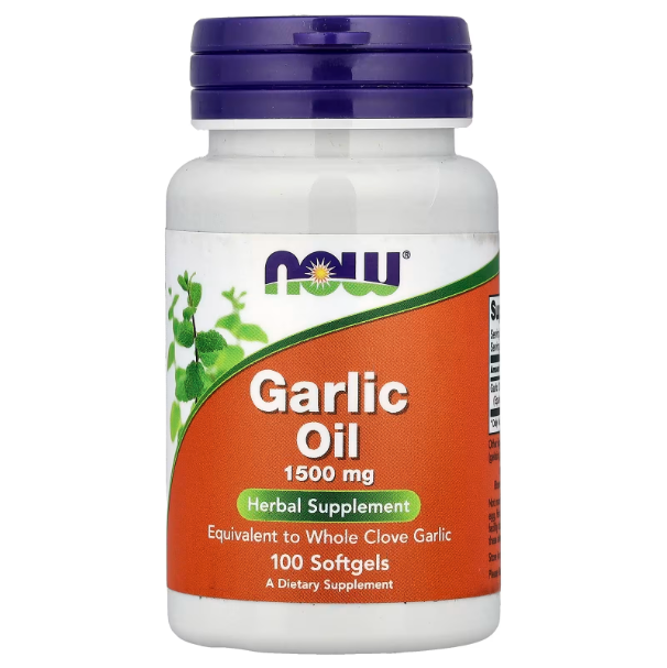 Garlic Oil, 1500 mg, 100 Softgels