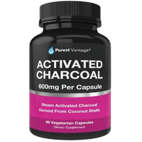 Purest Vintage Activated Charcoal Capsules
